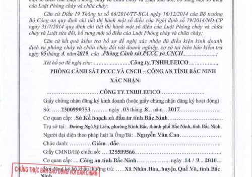 Chứng chỉ - chứng nhận